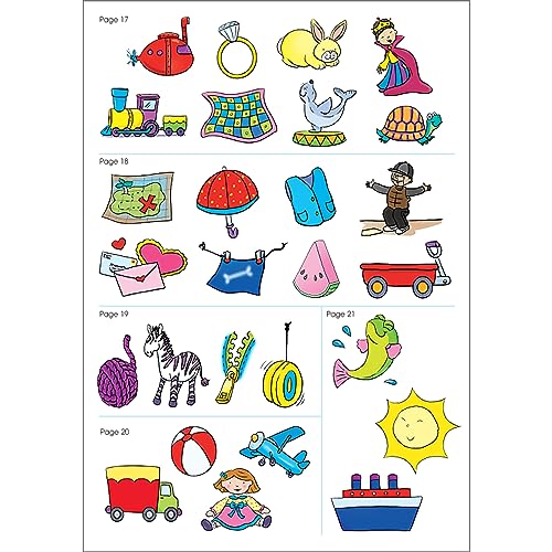 School Zone Preschool Sticker Learning Workbook: 64 Pages, Pre-K, Kindergarten, 324 Stickers, Shapes, Patterns, Alphabetical Order, ABC's, Numbers, Letters, Ages 3-5 (Stuck on Learning! Book Series)