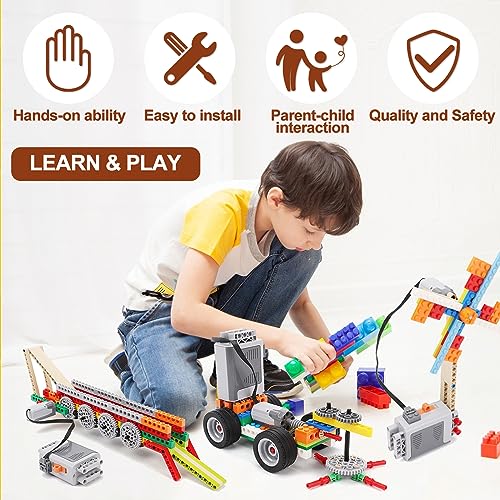 40pcs Power Function Motor Set - Unleash Your Creativity