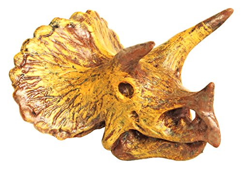 Safari Ltd Dinosaur Skulls TOOB - 11 Mini Figurines Including Velociraptor, Brachiosaurus, Oviraptor, Triceratops, Tyrannosaurus Rex and More - Educational Toy Figures for Boys, Girls & Kids Ages 3+