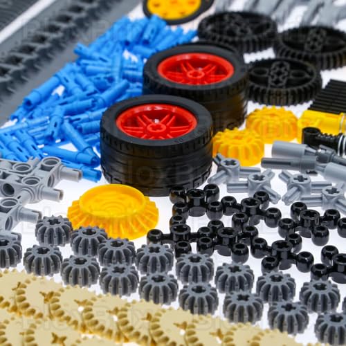 BloxBrix 844 Pcs Engine Kit MOC Parts Fit with Mainbrands Technical-Parts