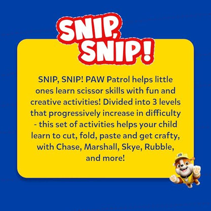 Skillmatics Snip Snip PAW Patrol, Scissor Skills, Felt Craft, Gift for Kids - style: 2. PAW Patrol