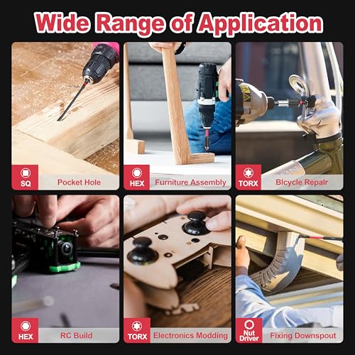 35Pcs Screwdriver Bits Set S2 Steel Screwdriver Impact Kit - style: 35Pcs Screwdriver Bits Set
