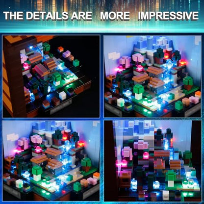 LED Light Kit for Lego 21265 The Crafting Table Set,Compatible with Lego 21265 Building Blocks Model(Not Include Blocks Set) - style: 21265 The Crafting Table Set