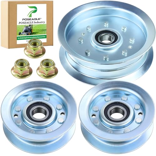 2 Pcs GY22172 Idler Pulley with GY20629 Idler Pulley for D140 Deck - size: 1xGY20629+2xGY22172
