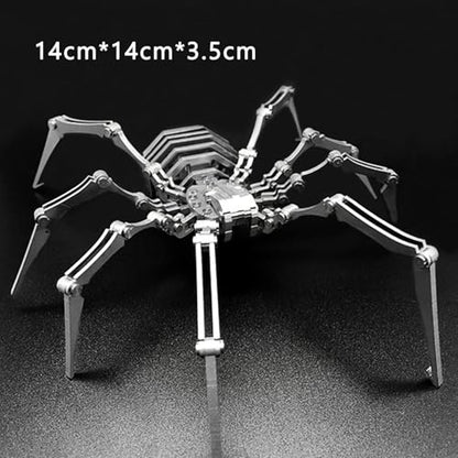 FILASLFT 3D Metal Puzzles for Adults,Mechanical Spider King 3D Puzzles - color: A11-metal Puzzle