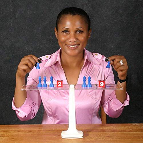 Hands-On Equations® Class Set for Teacher and 30 Students. Includes the Teacher Demonstration Balance Scale & Game Pieces and 30 Sets of Student manipulatives. Grade 3 and up - size: Set for 30 Students