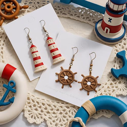 8 Pcs Summer Ocean Sailing Adventure Theme Polymer Clay Cutters，Adventure & Geometric Polymer Clay Cutters - Xmas Gift for Friends & Adventure Lovers, - color: Adventure Lovers