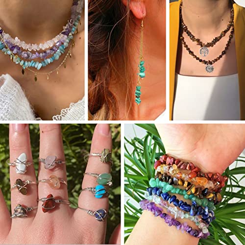 Quefe 56 Colors 1800pcs Crystal Beads Jewelry Making Supplies Kit - color: 56 Colors