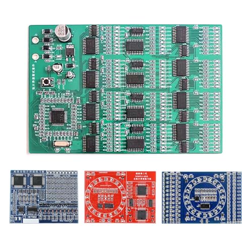 Soldering Practice Kit - 4-in-1 SMD & SMT DIY Electronic Kits | Soldering Training Board for Beginners, Hobbyists, and Students | Perfect for Learning Surface Mount Soldering Techniques