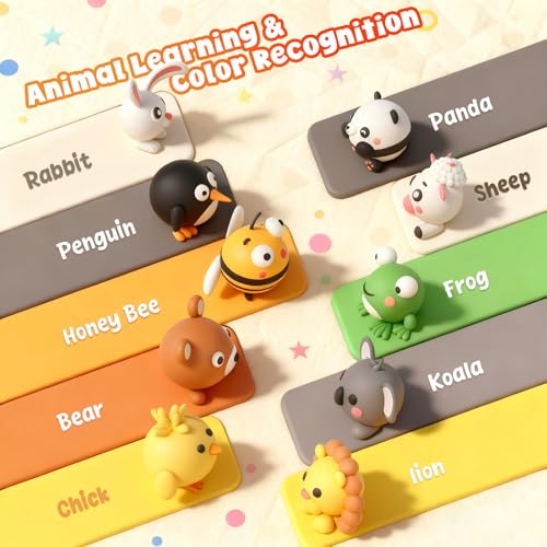 Air Dry Clay Kit for Kids 3+, 10PC Modeling Clay Animal Blind Box Craft