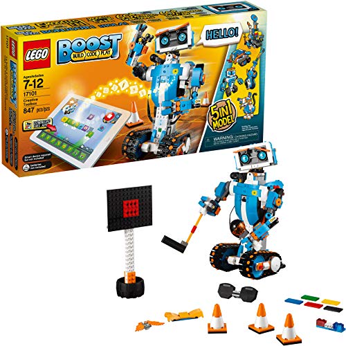 LEGO Boost Creative Toolbox 17101 Fun Robot Building Set and Educational Coding Kit for Kids, Award-Winning STEM Learning Toy (847 Pieces) - style: Standard Packaging