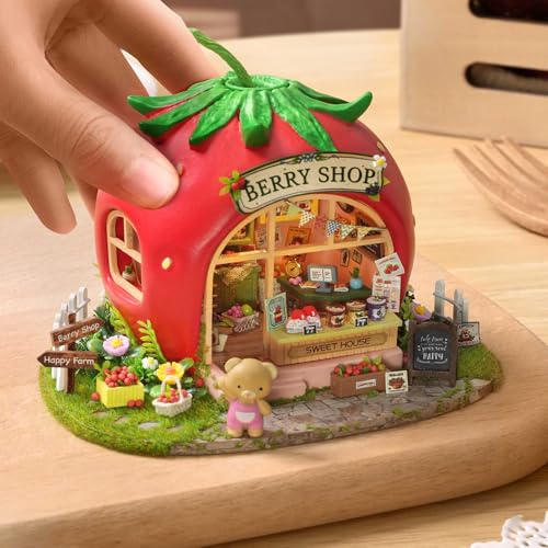 DIY Miniature House Kit with Furniture for Kids Teens Adults Aged 14+
