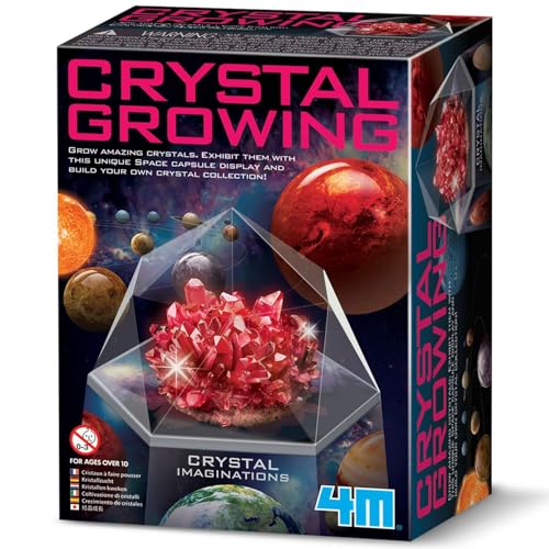 Crystal Growing/Crystal Imaginations Red - (1 Pc.) - Great Hands-on Activity - style: Red Crystals