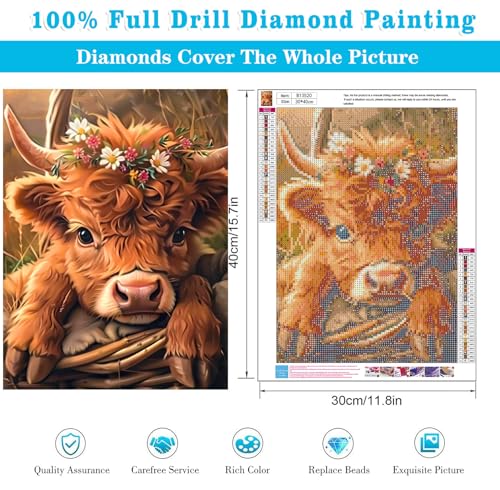 2 Pack Diamond Art Kits for Adults Animals Diamond Painting kit 12x16in - color: 2 Pack Animals, size: 11.8 x 15.7 inches