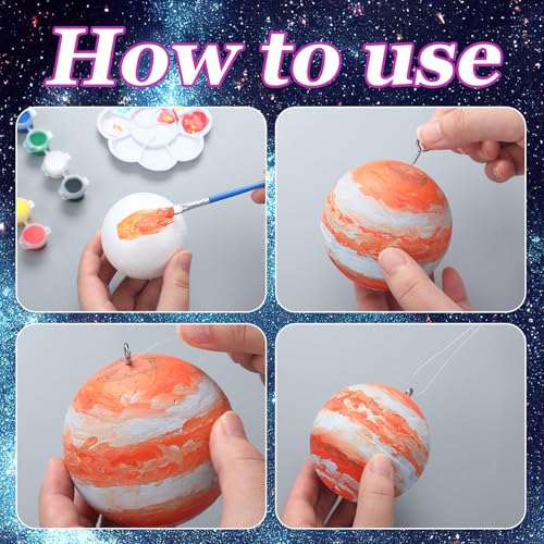 38 Pcs Solar System Model Kit Planets Project for Kids Science
