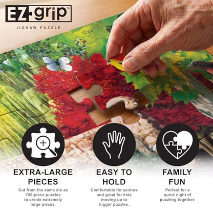 Masterpieces 300 Piece EZ Grip Jigsaw Puzzle - Willow Whispers - 18"x24" - size: 300 Piece