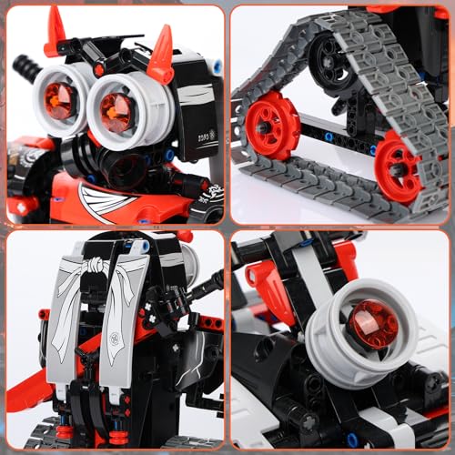 MagicKidz Robot Building Kits for Kids - STEM Birthday Gifts for 6 7 8 9 10 11 12+ Year Old Boys - 3 in 1 Robotics Toy with APP & Remote Control Coding, Educational DIY Science Project