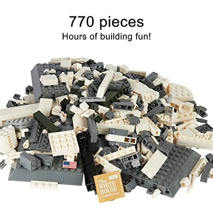 White House Building Block Set - 770 Pieces, Washington D.C. President