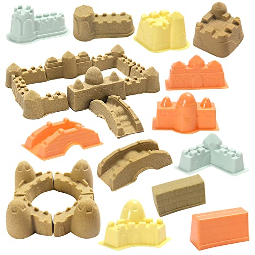 YIDESTARS Sensory Bin Large Take Apart Trucks for Toddlers 3+