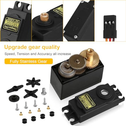 Deegoo-FPV MG995 Metal Gear Digital Servos, 4-Pack - style: 4 Pack