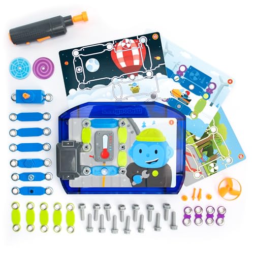 Educational Insights Design & Drill Adventure Circuits STEM Kit for Kids