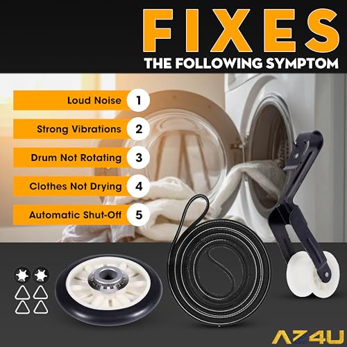 Dryer Repair Kit Replaces For Amana NED4600YQ1 NED4655EW1 4GNED4600YQ1 - size: Full Sets