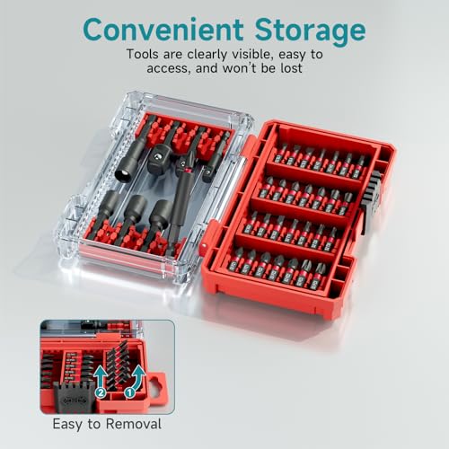 36Pcs Impact Driver Bits Set with a Storage Case - style: 37Pcs Screwdriver Bits Set