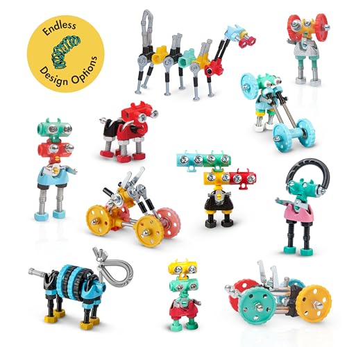 The Off Bits Educational STEM Toys for 6+: Robot Toy Building Sets, 3-in-1 Engineering Kit for Boys and Girls, Build Your Own STEM Building Toys with Endless Possibilities (Educational Kit) - style: Educational Kit