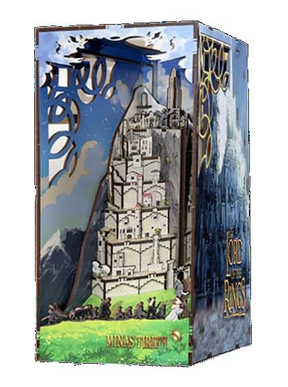 Revell Lord of the Rings Minas Tirith 3D Book Nook Wooden Puzzle Kit