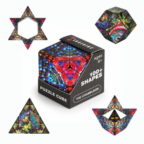 Shashibo DODECA Magnetic Puzzle Cube, Stress Relief Fidget Toy - color: Chameleon, size: DODECA