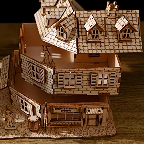 3D Wooden Puzzles War Zone 1942: Lane Warfare Model Kits, Brainteaser and Puzzle for Christmas/Birthday,Gifts for Adults and Teens to Build Combination - style: War Zone