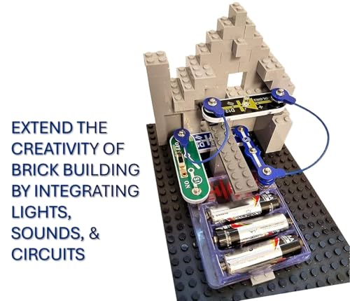 SNAP CIRCUITS BRIC Structures STEM Building & Electronics Kit, Ages 8+