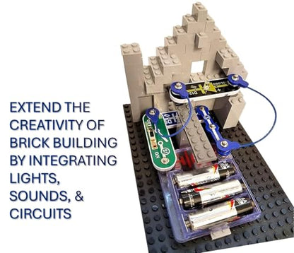 SNAP CIRCUITS BRIC Structures STEM Building & Electronics Kit, Ages 8+