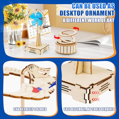 LUCKY GUESS 8 in 1 STEM Science Kit for Kids, Solar & Physics Experiments