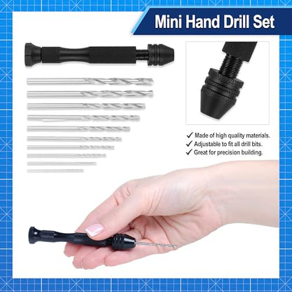 Mandala Crafts 25 PC Model Building Hobby Tools Kit for Scribing Miniatures - style: Model Metal Scribing Tool 30 PCs