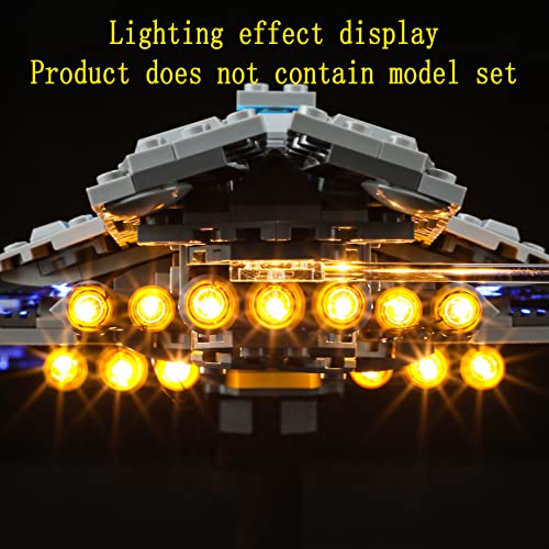GEAMENT LED Light Kit Compatible with LEGO Executor Super Star Destroyer - for 75356 Model Set (Model Set Not Included)