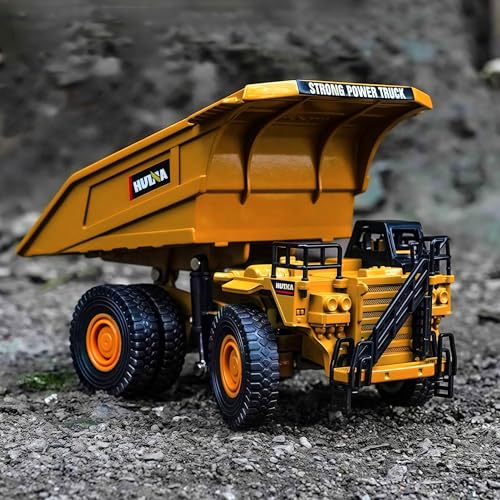 Gemini&Genius Small‑Size Dump Truck Toy for Kids, Construction Vehicle Toy - color: 1:60 Dump Truck