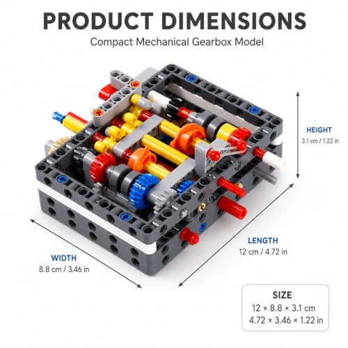 MOC-50877 Gearbox 8+N+R Sequential Transmission Model