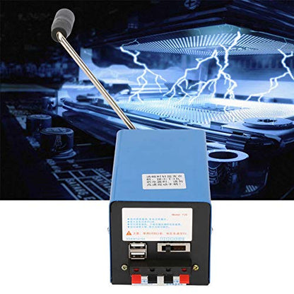 USB crank generator, hand crank power generator, portable mobile emergency power generator, manual power supply, emergency charger, for camping, outdoor, garden generators