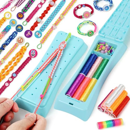 Friendship Bracelet Making Kit for Girls - Arts Crafts for Kids String - color: Friendship Bracelet Making Kit