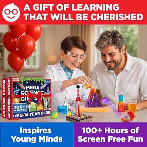 Doctor Jupiter Mega Science Gift Set for Kids Ages 8+, Birthday Gift - style: Mega Science Gift Set: 8+