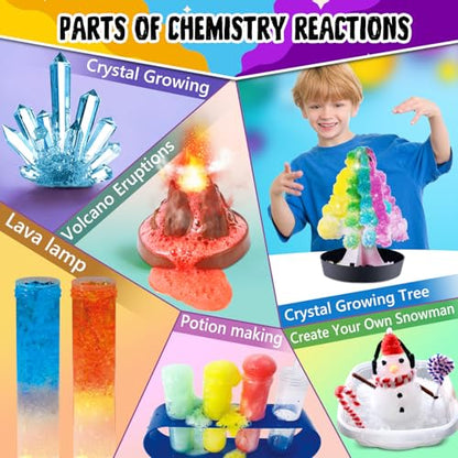 PATIFEED 110 Science Experiments Kit for Kids Chemistry Set - style: 110 Experiments Science Kit