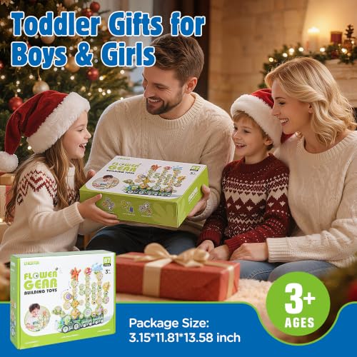 4 in 1 STEM Gear Toys for Kids Ages 3+, Educational Building Blocks, 87Pcs - size: 87 PCS