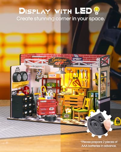 Rolife Workshop DIY Miniature Dollhouse Kit Creative Gift for Adults