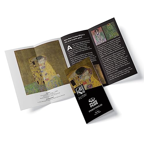 PLUS PLUS Inspired, Klimt The Kiss- Art History Building Set 350 pc - color: Klimt, the Kiss