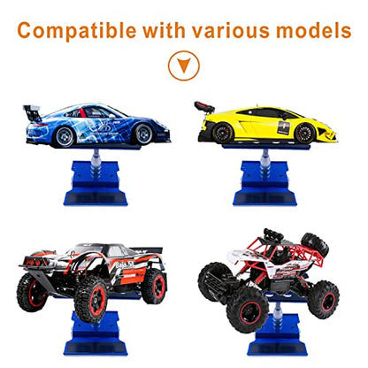 RC car Tool kit,634 Pcs RC Screw Kit,360 Degree Rotation Liftable Repair Workbench,32-in-1 Screwdriver-for 1/16 1/12 1/10 1/8 All Kinds of Remote Control Trucks, Cars, Trains, Planes, etc - color: Black