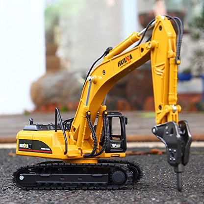 Gemini&Genius Drill Excavator, Demolition Machine Construction Vehicle Toys