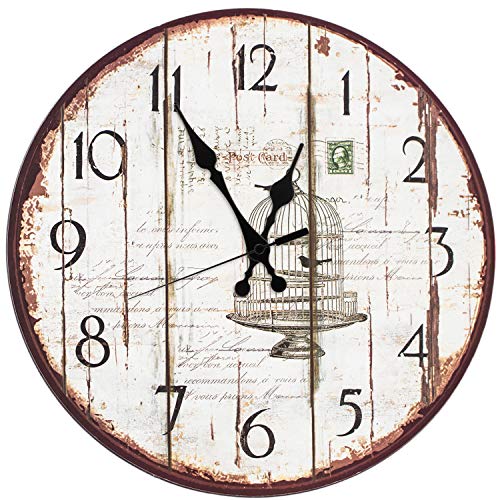 Hicarer Clock Motor Movement Wall Clock Movement Mechanism DIY Repair Parts Replacement with 3 Different Pairs of Hands (1.2 Inch Shaft, Black Red) - size: 1.20 Inch Shaft