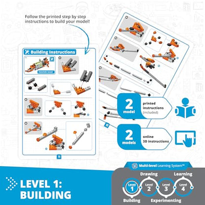 Engino STEAM Labs, How Buoyancy Works, STEAM Toys for Ages 8+, Construction Kit, STEM Project for Girls & Boys, Learning & Education Toys, Experiment & Art Activities (4 Models) - style: How buoyancy works?