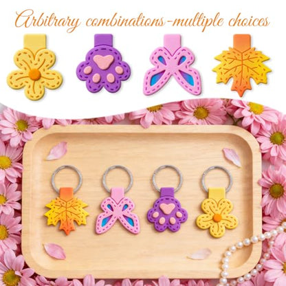 ORIGACH 6 Pcs Keychain Polymer Clay Cutters Set - style: Keychain